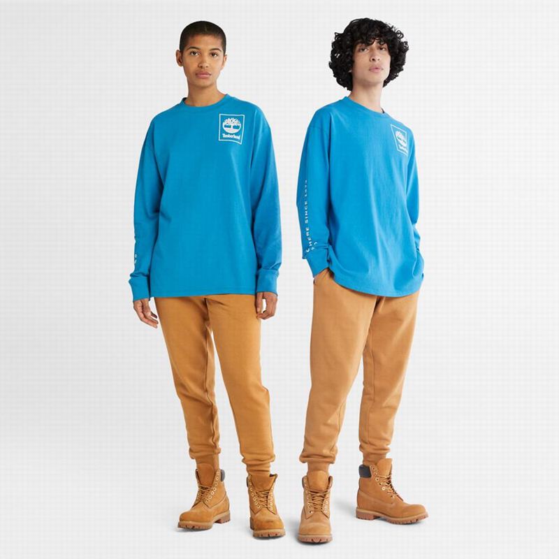 Timberland Dunstan River Pocket Dugi Rukav Plave | 34175411