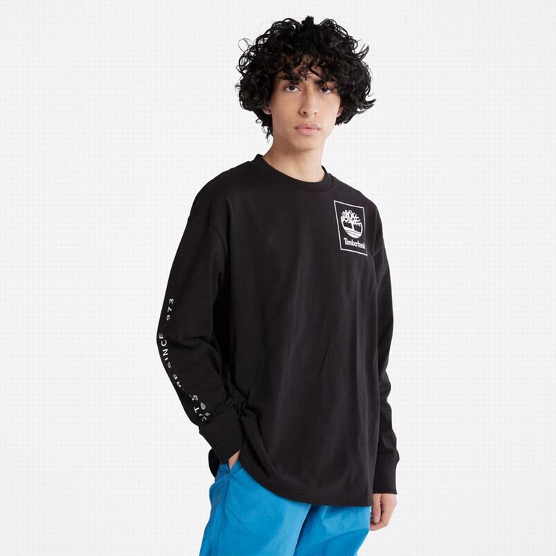 Timberland Dunstan River Pocket Dugi Rukav Crne | 95946572