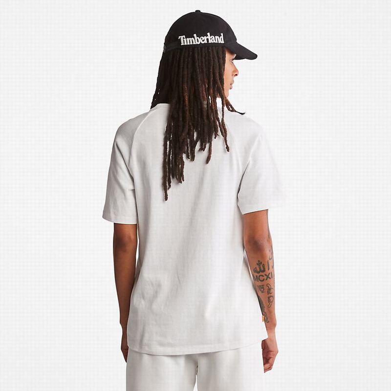 Timberland Dunstan River V-Neck Majice Bijele | 11027584