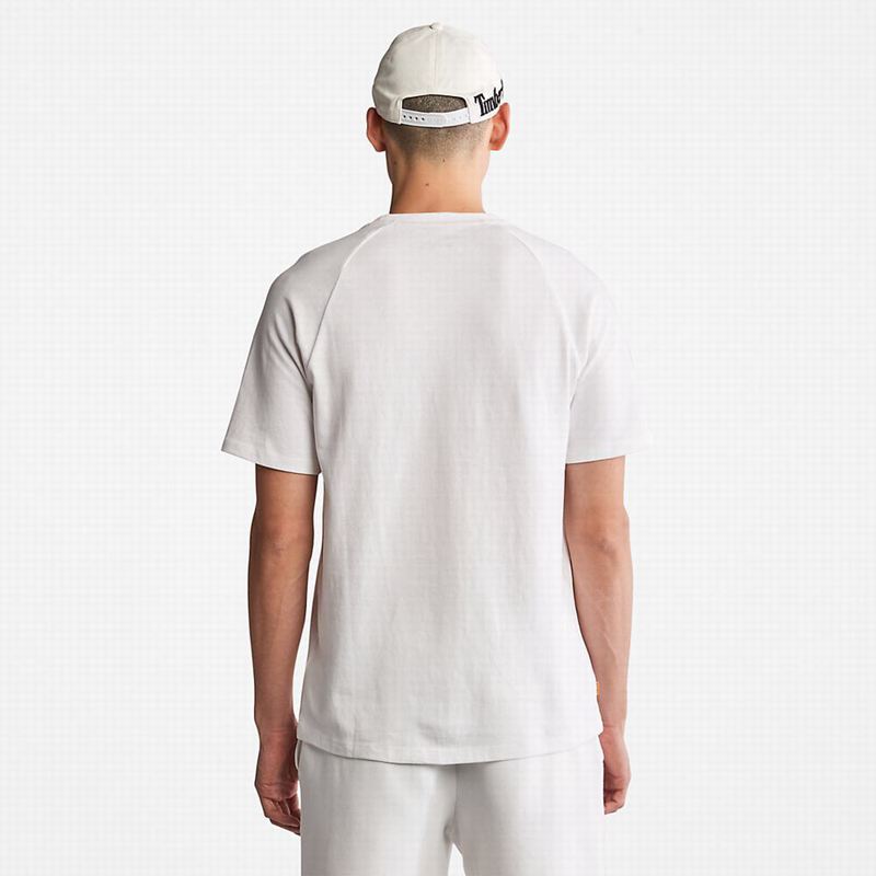 Timberland Dunstan River V-Neck Majice Bijele | 11027584