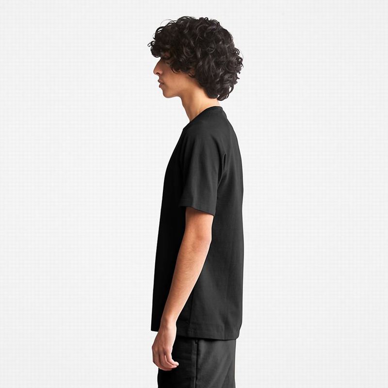 Timberland Dunstan River V-Neck Majice Crne | 54512906