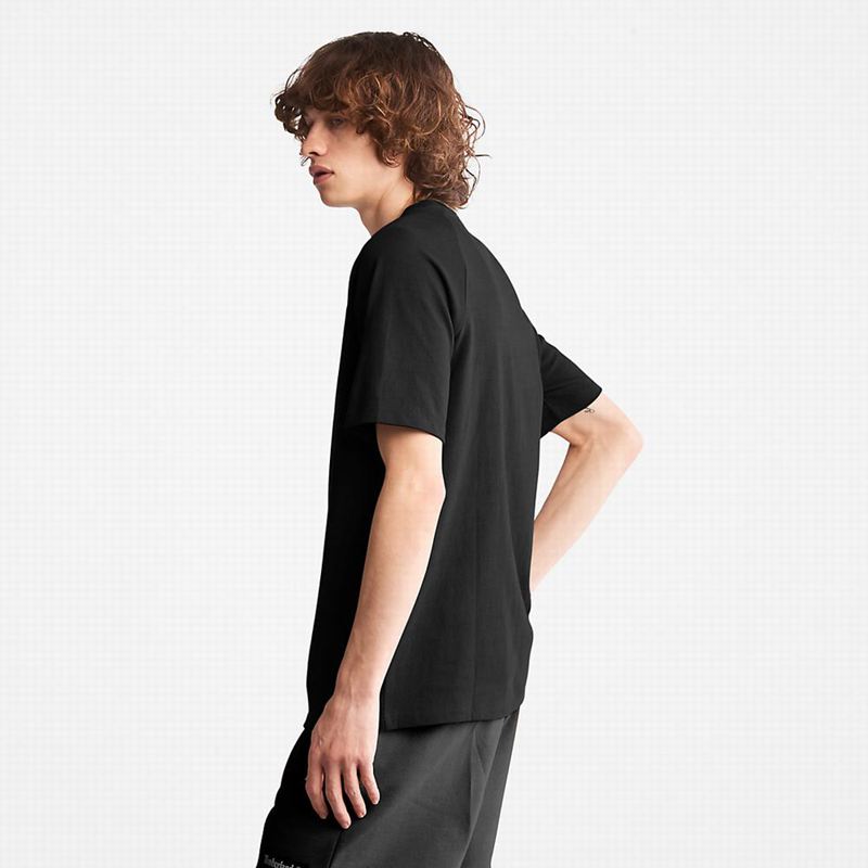 Timberland Dunstan River V-Neck Majice Crne | 54512906