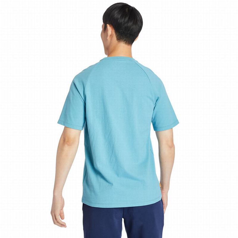 Timberland Dunstan River V-Neck Majice Plave | 7870103