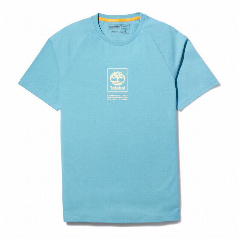 Timberland Dunstan River V-Neck Majice Plave | 7870103