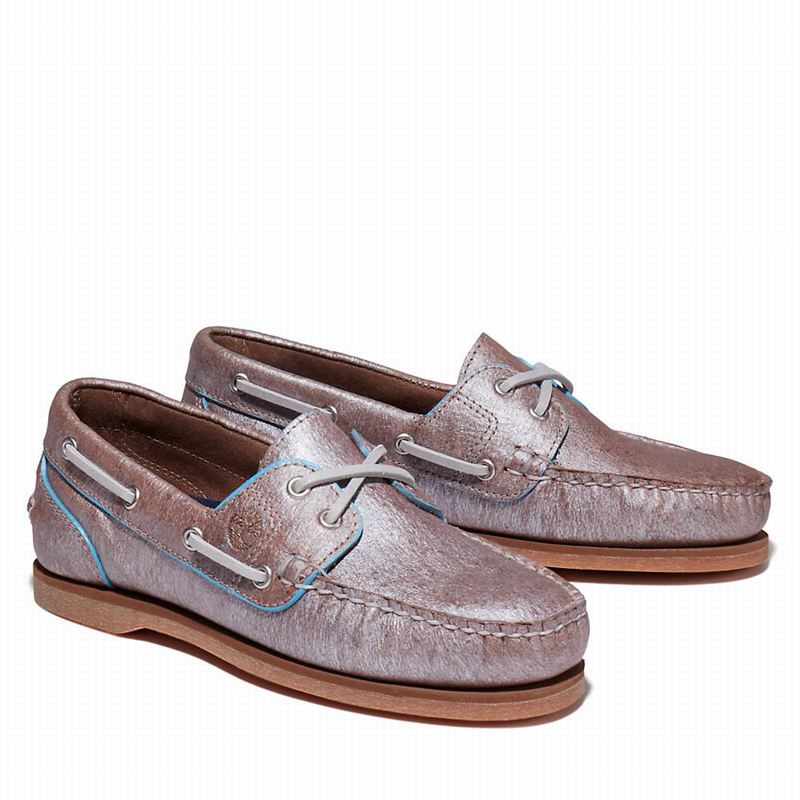 Timberland EK+ Classic Cipele Za Čamce Srebrne | 65634234