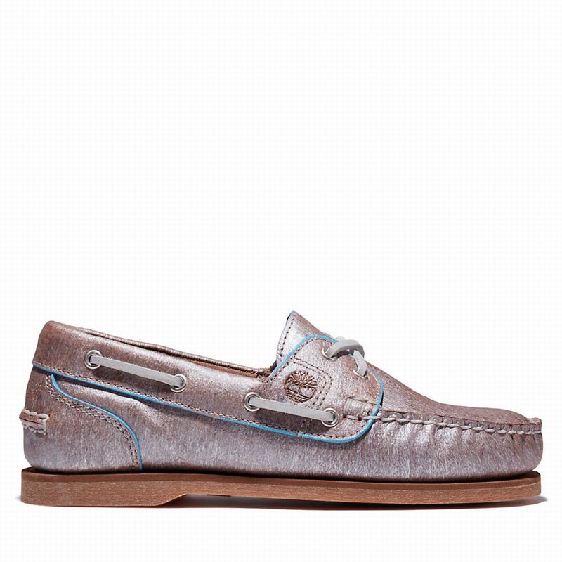 Timberland EK+ Classic Cipele Za Čamce Srebrne | 65634234