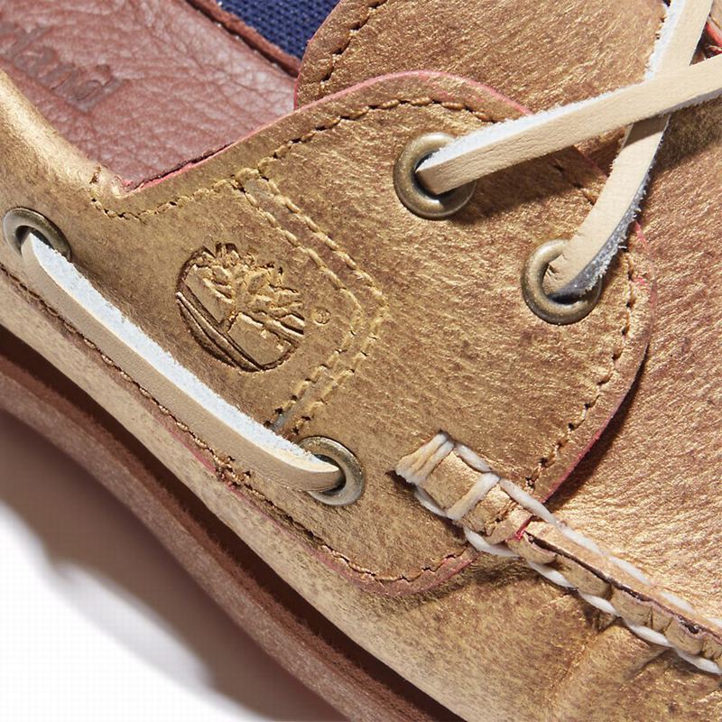 Timberland EK+ Classic Cipele Za Čamce Zlatne | 70591019
