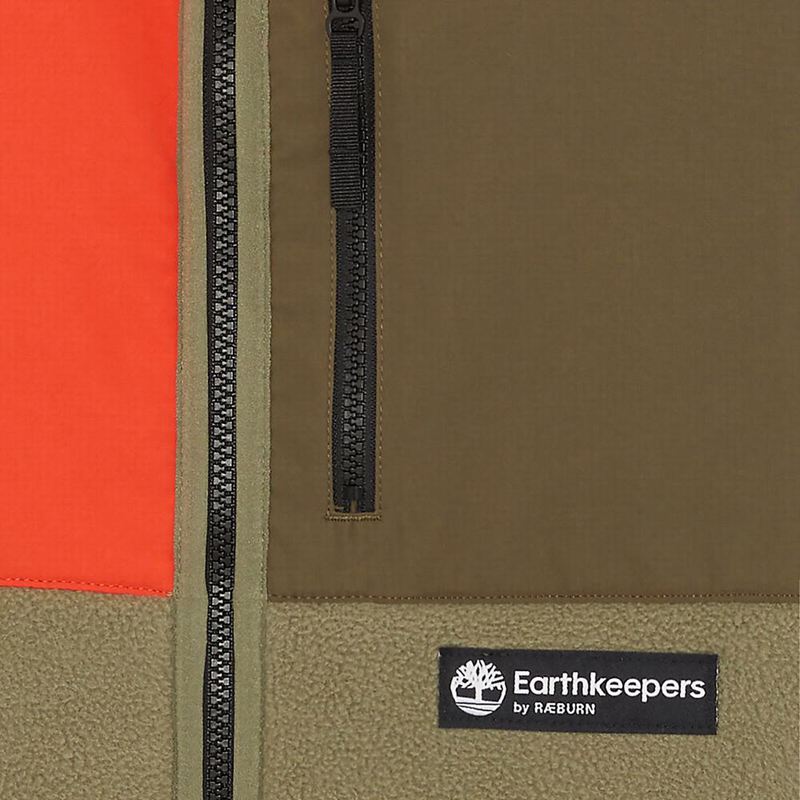 Timberland Earthkeepers by Raeburn All Gender Recycled Flis Jakne Maslinasto Zelene | 44045815