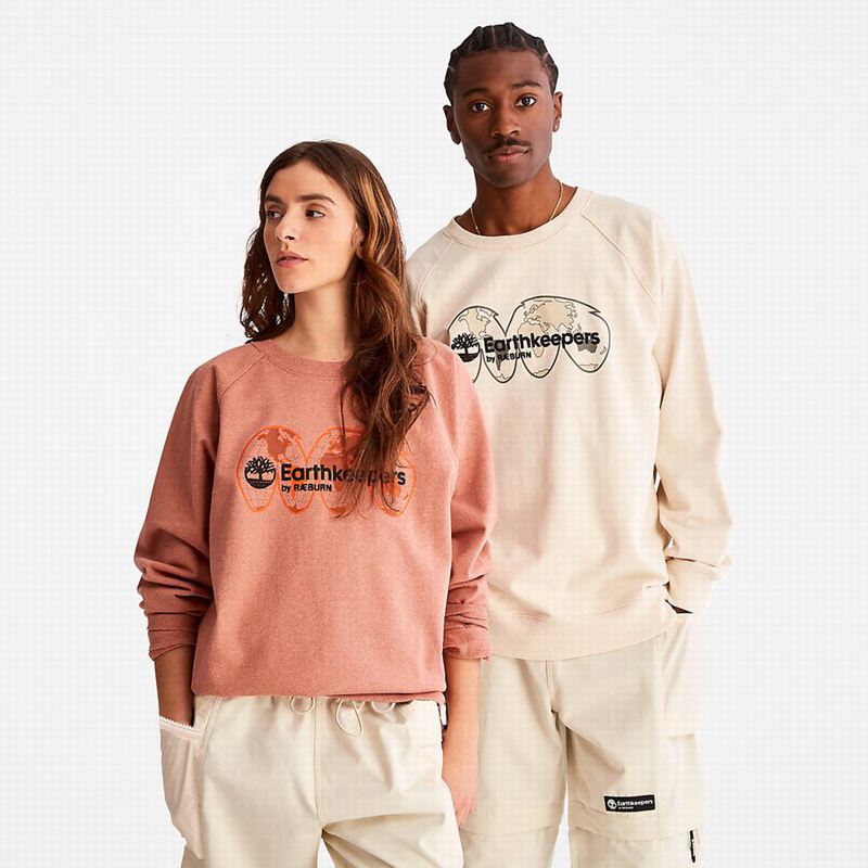 Timberland Earthkeepers by Raeburn Archive Globe Crewneck Dukserice Narančaste | 42021317