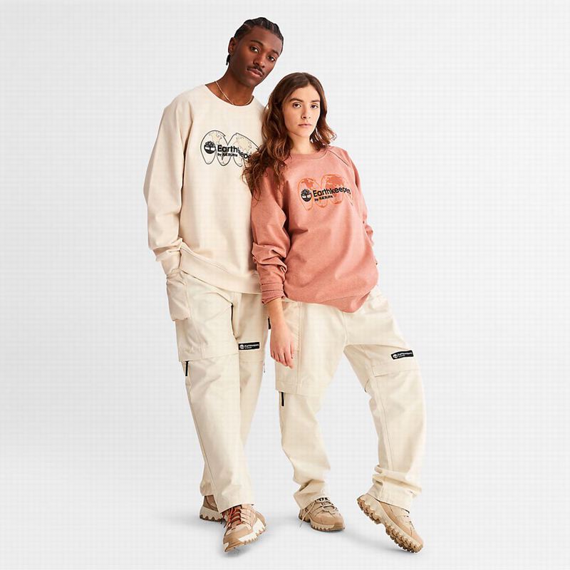 Timberland Earthkeepers by Raeburn Archive Globe Crewneck Dukserice Narančaste | 42021317