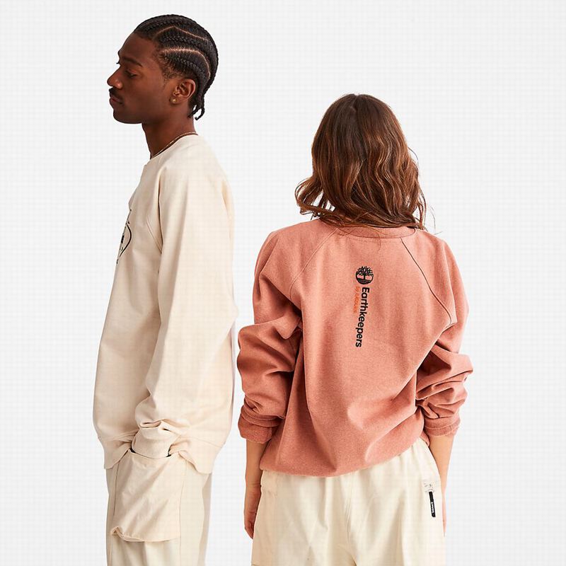 Timberland Earthkeepers by Raeburn Archive Globe Crewneck Dukserice Narančaste | 42021317