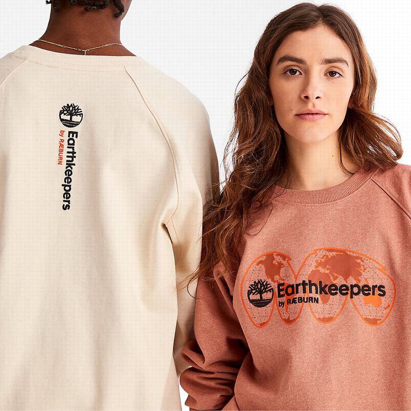 Timberland Earthkeepers by Raeburn Archive Globe Crewneck Dukserice Narančaste | 42021317