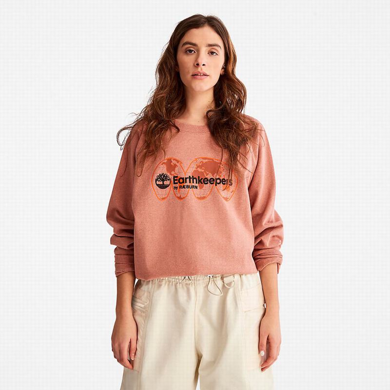 Timberland Earthkeepers by Raeburn Archive Globe Crewneck Dukserice Narančaste | 42021317