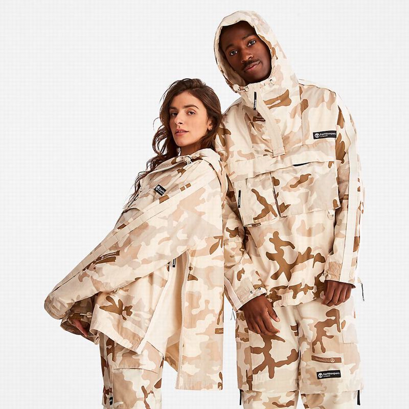 Timberland Earthkeepers by Raeburn Packable Anorak Majica S Kapuljačom Bež | 34339296