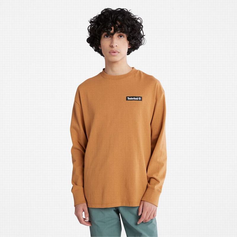 Timberland Earthkeepers by Raeburn Pocket Dugi Rukav Smeđe | 18563087