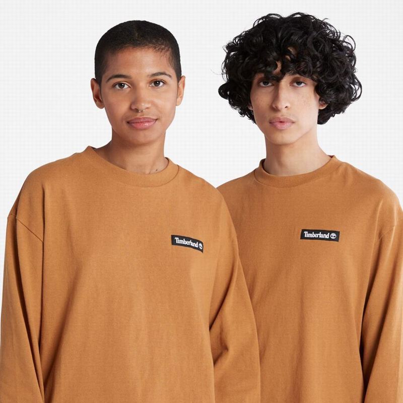 Timberland Earthkeepers by Raeburn Pocket Dugi Rukav Smeđe | 18563087