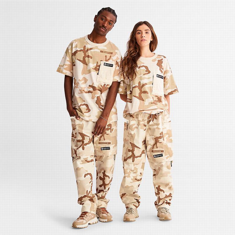 Timberland Earthkeepers by Raeburn Zip-off Utility Hlače Bež | 26550070