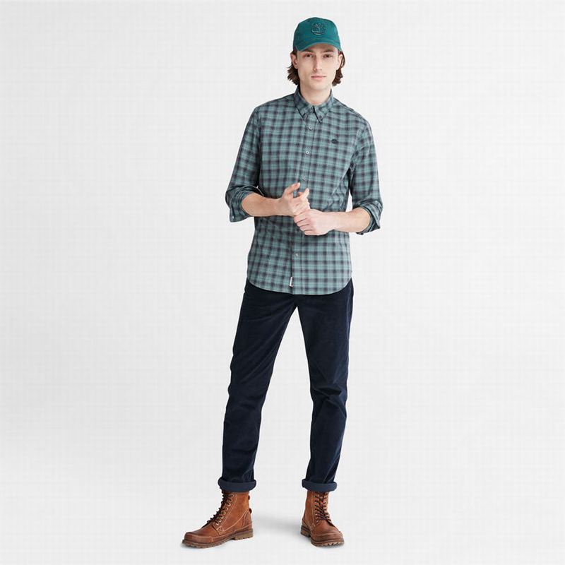 Timberland Eastham River Stretch Check Košulje Sive | 3732877