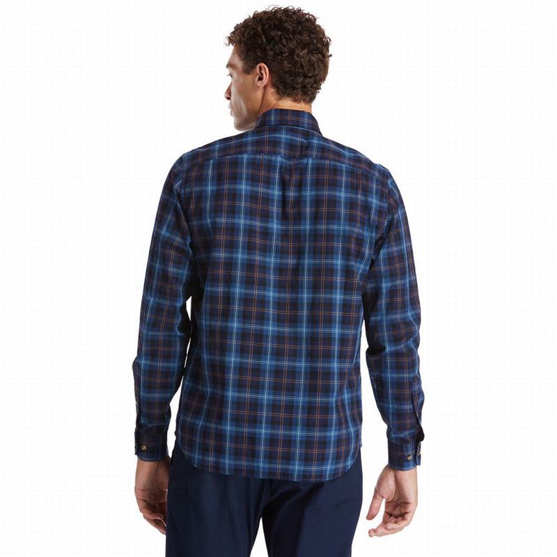 Timberland Eastham River Tartan Košulje Plave | 20453011