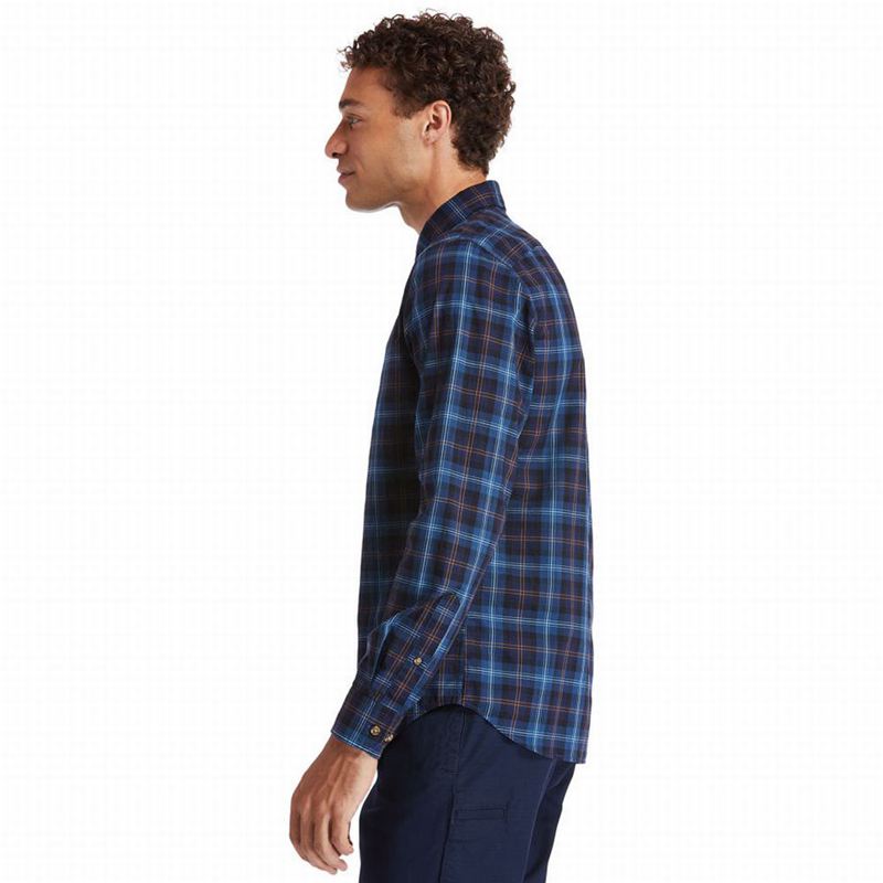 Timberland Eastham River Tartan Košulje Plave | 20453011