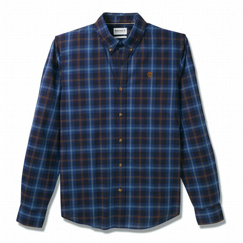 Timberland Eastham River Tartan Košulje Plave | 20453011