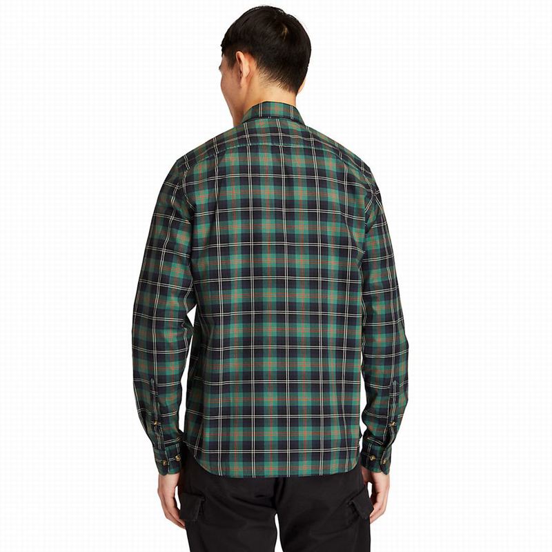 Timberland Eastham River Tartan Košulje Maslinasto Zelene | 37221631