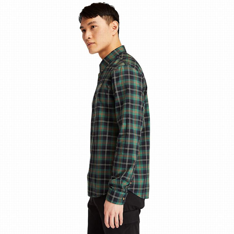 Timberland Eastham River Tartan Košulje Maslinasto Zelene | 37221631