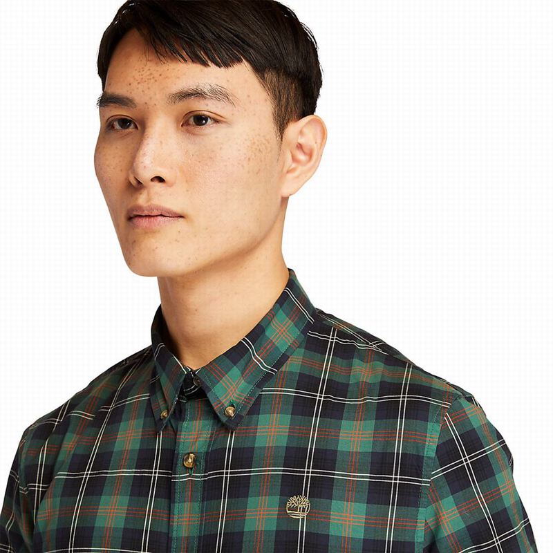 Timberland Eastham River Tartan Košulje Maslinasto Zelene | 37221631