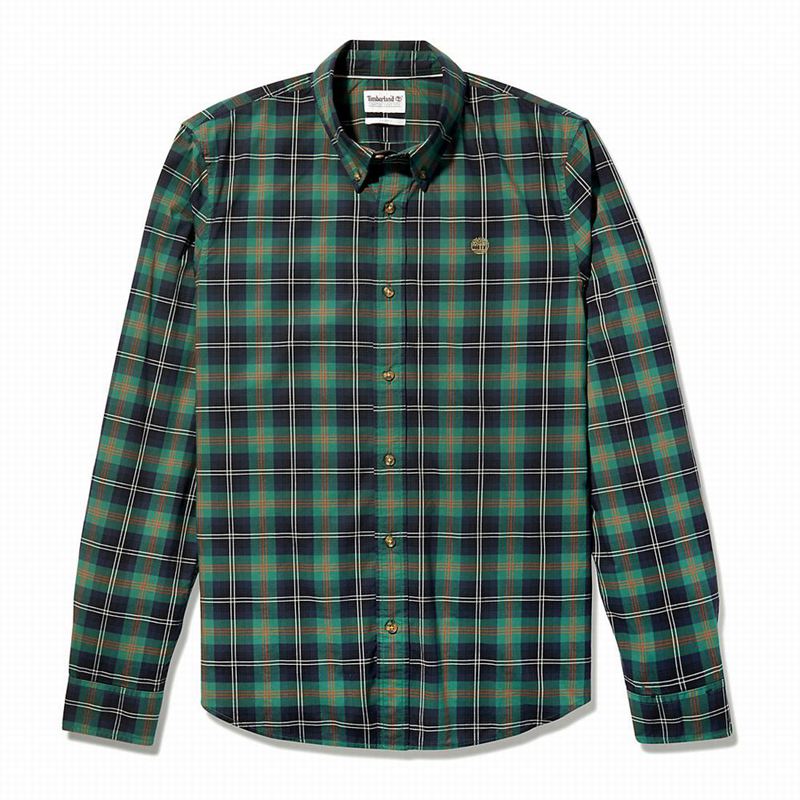 Timberland Eastham River Tartan Košulje Maslinasto Zelene | 37221631
