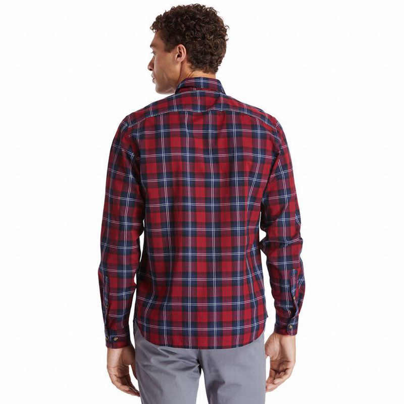 Timberland Eastham River Tartan Košulje Crvene | 71862965