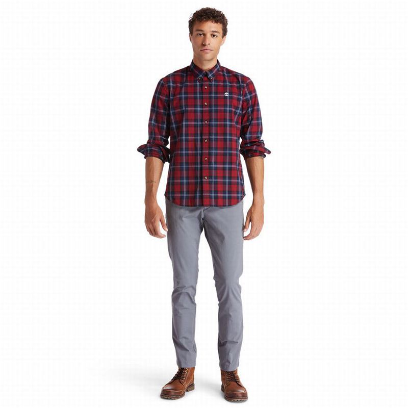 Timberland Eastham River Tartan Košulje Crvene | 71862965