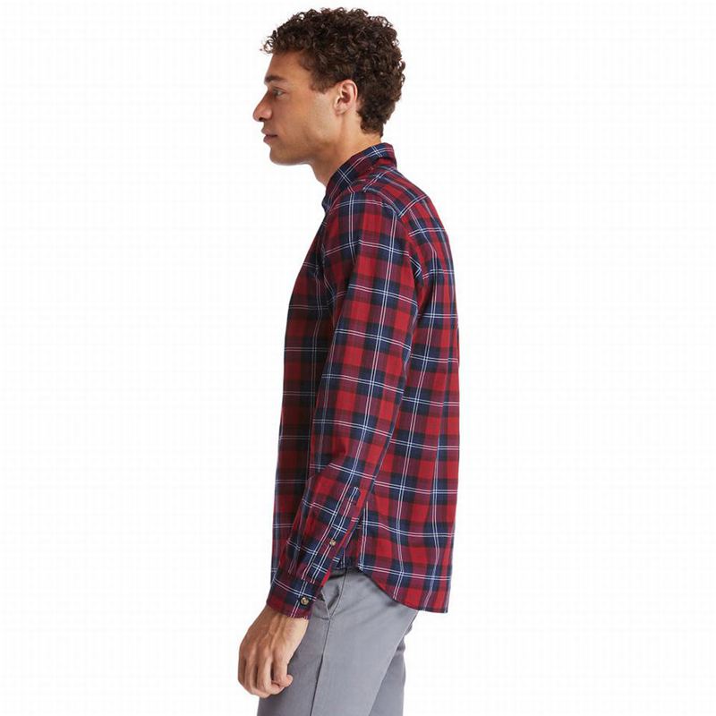 Timberland Eastham River Tartan Košulje Crvene | 71862965
