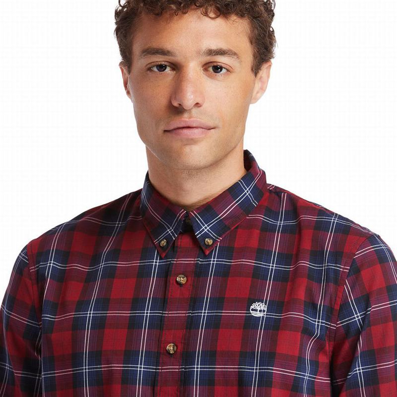 Timberland Eastham River Tartan Košulje Crvene | 71862965