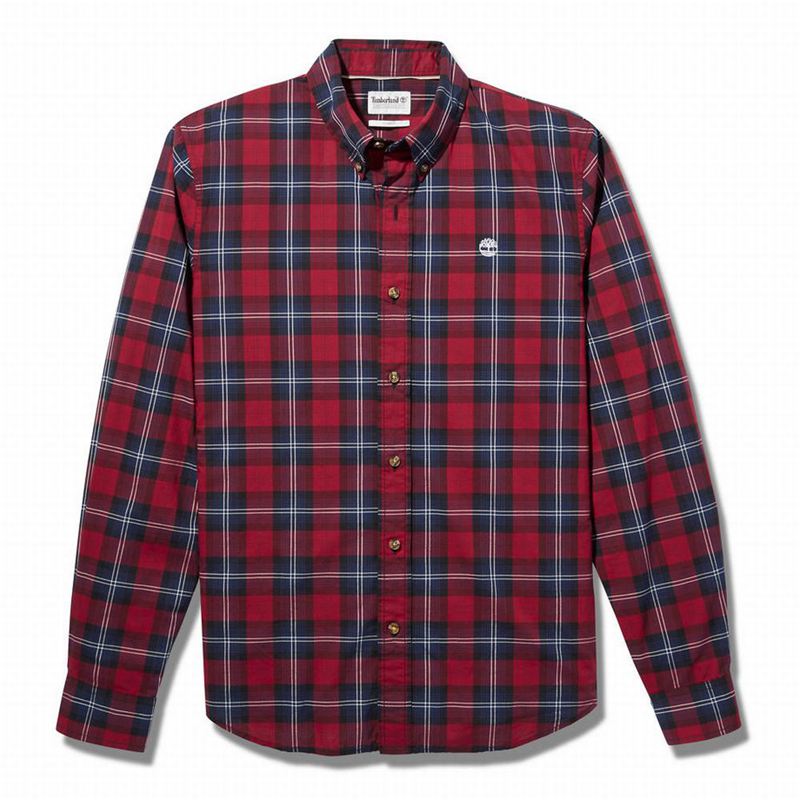 Timberland Eastham River Tartan Košulje Crvene | 71862965