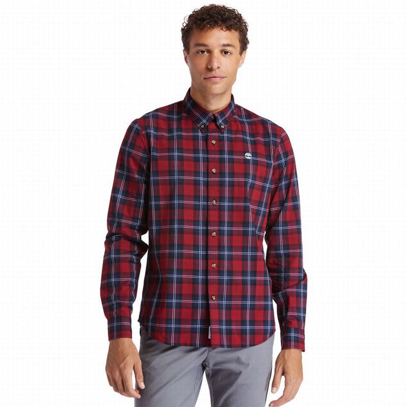 Timberland Eastham River Tartan Košulje Crvene | 71862965