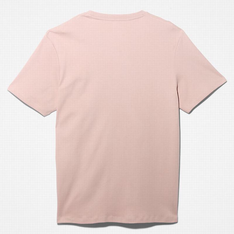 Timberland Eco-Ready Supima Cotton Timber Fresh Majice Roze | 93552276