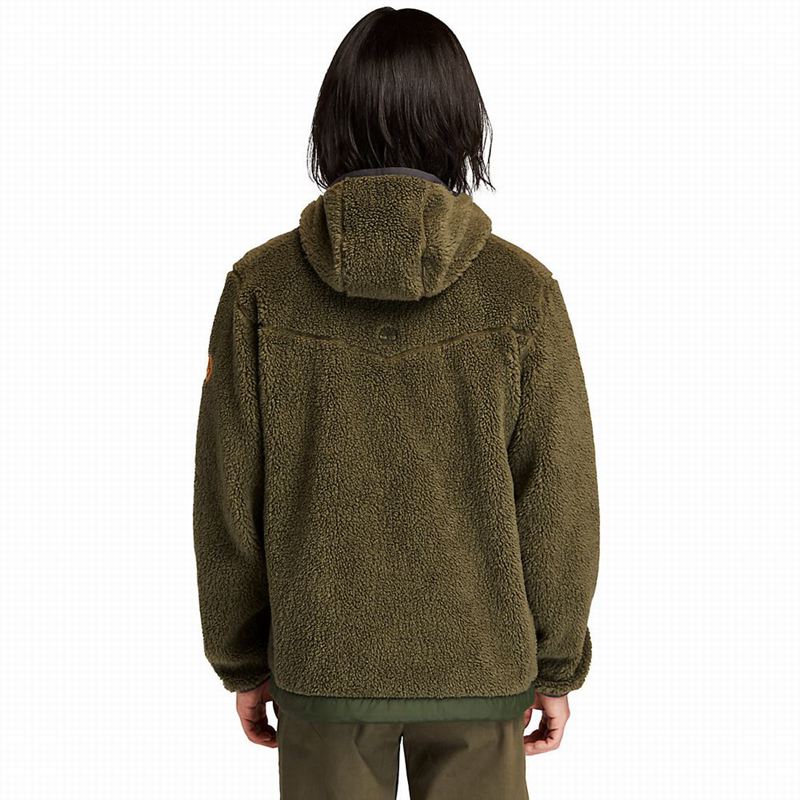 Timberland Ecoriginal Reversible Flis Jakne Maslinasto Zelene | 8649189