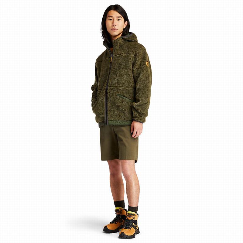 Timberland Ecoriginal Reversible Flis Jakne Maslinasto Zelene | 8649189