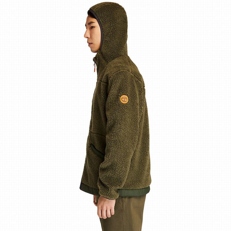 Timberland Ecoriginal Reversible Flis Jakne Maslinasto Zelene | 8649189