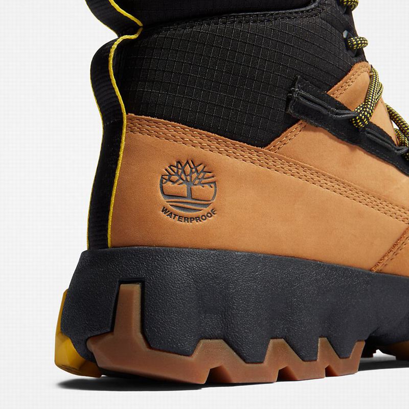 Timberland Edge Waterproof Vodootporne Čizme Žute | 53515239