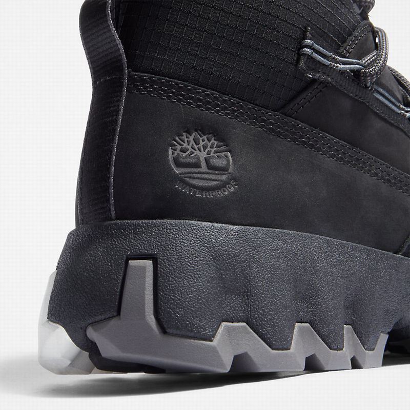 Timberland Edge Waterproof Vodootporne Čizme Crne | 74559643