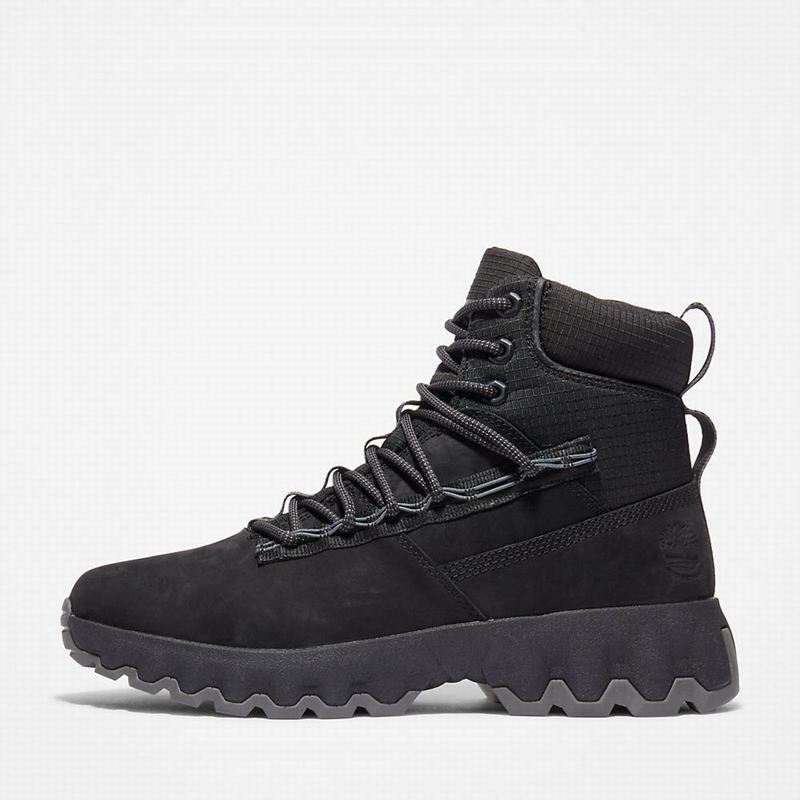 Timberland Edge Waterproof Vodootporne Čizme Crne | 74559643
