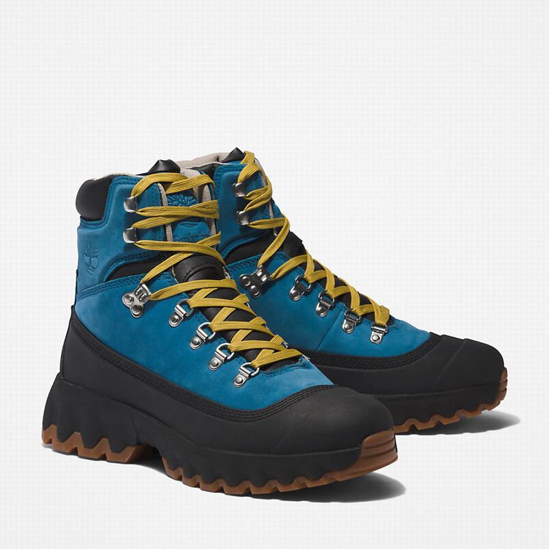 Timberland Edge World Planinarske Cipele Plave | 28921293