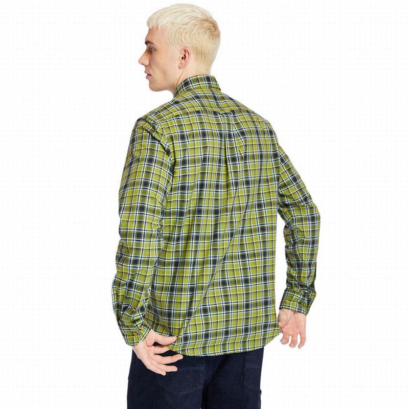 Timberland Essential Check Košulje Zelene | 1856802