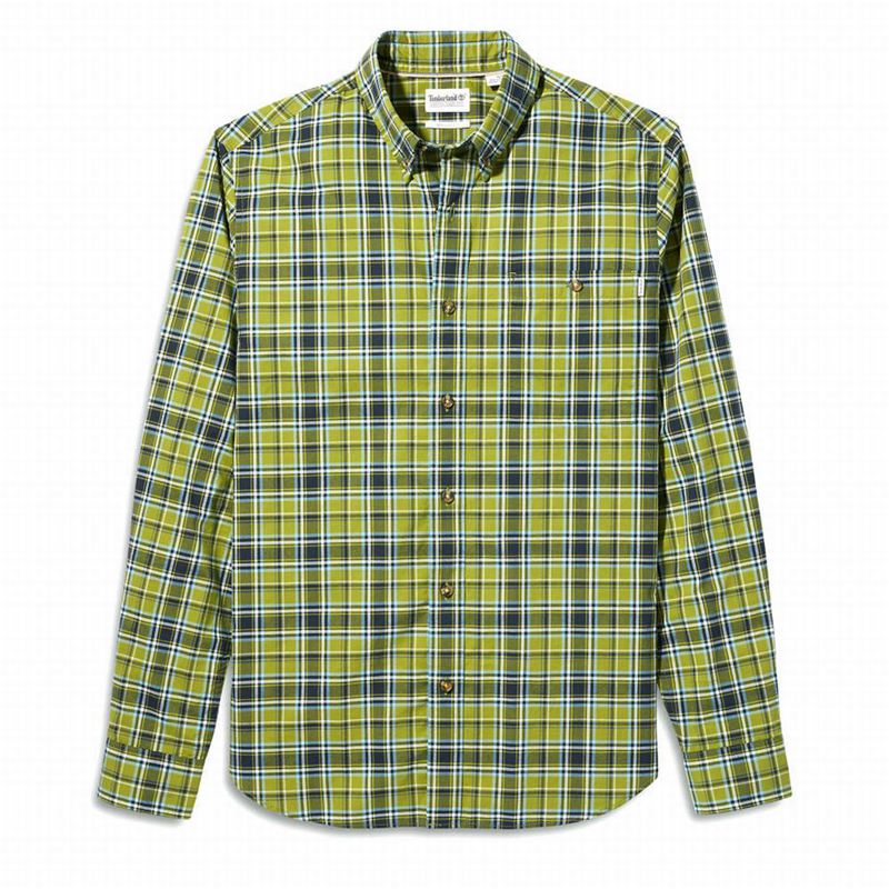 Timberland Essential Check Košulje Zelene | 1856802