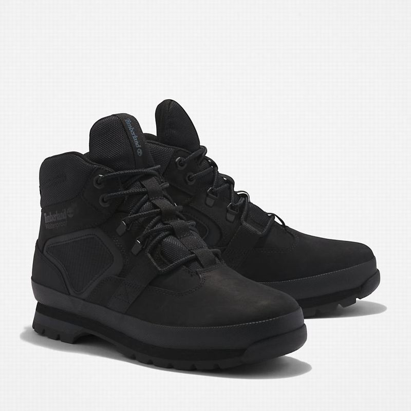 Timberland Euro Chukka Planinarske Cipele Crne | 36469241