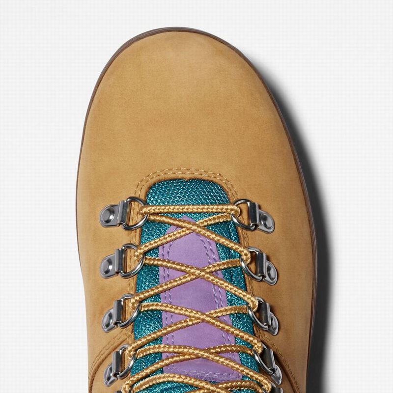 Timberland Euro Mixed-Media Waterproof Planinarske Cipele Smeđe | 19262213