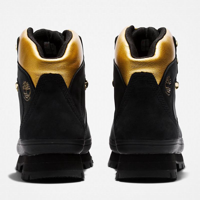 Timberland Euro Planinarske Cipele Crne | 472294