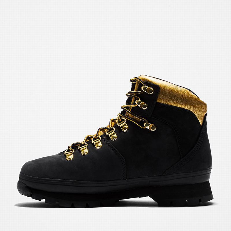 Timberland Euro Planinarske Cipele Crne | 472294