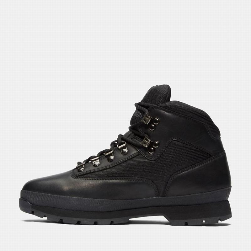 Timberland Euro Planinarske Cipele Crne | 68343277
